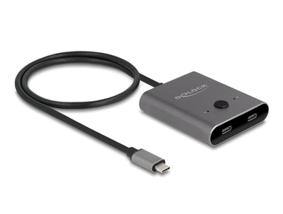 Delock 11500 USB 10Gbps USB Type-c™ Switch 2A 1 Bidireccional 8K — image 1