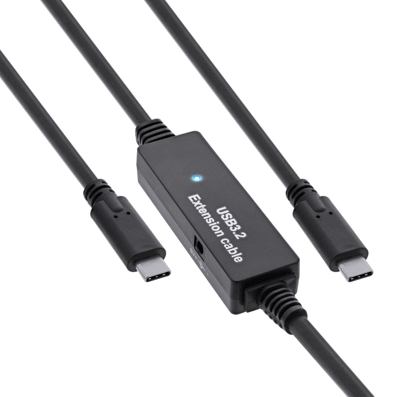 Inline® USB 3.2 GEN.1 Active Cable USB-C Male a USB-C Male 15M