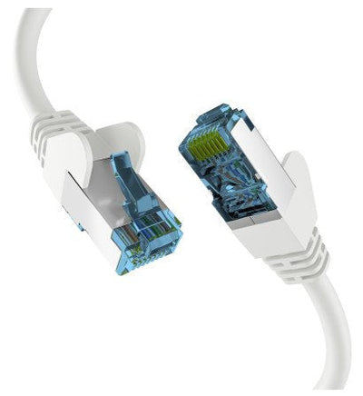Efb RJ45 Network Cable With CAT.7 Rohcable White 2M — image 1