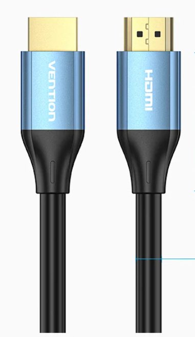 Vention HDMI Cable 2.0 4K Alhsj HDMI Male HDMI Male 5M Blue — image 1