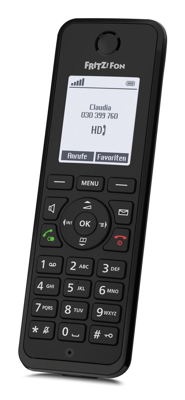 Phone Fon M3 Dect Identificador Llamadas Negro
