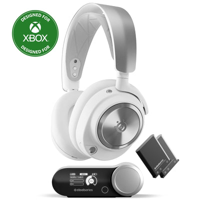 Steelseries Headphones Arctis Nova Pro Wireless X, Gaming White Anc, Usb-c, Jack 61525 — image 1