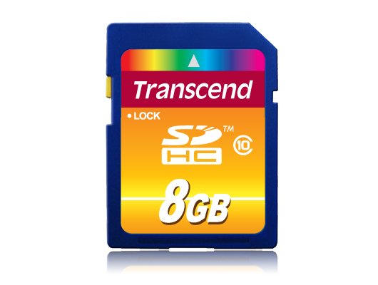 Transcend Secure Digital 8GB SD Hc 10 30MB/S