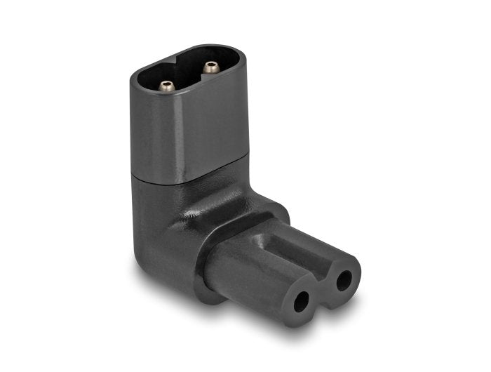 Delock Netzadapter IEC 60320 - C8 a C7, Connector Male / Connector Female