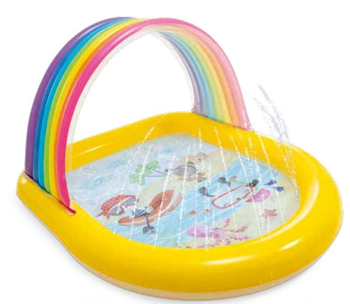 Pool Kids Arcoíris With Rociador, 147 X 130 X 86CM — image 1