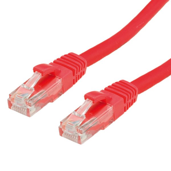 Value Network Cable CAT.6A (class Ea) UTP, Red 15M