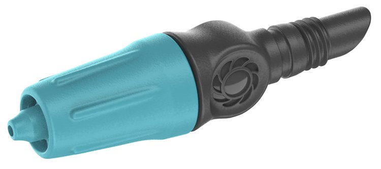 Gardena Micro-drip-system Gotero Final Adjustable 0-15 L/H Black/Turquesa, 10 Pieces Model 2023) 13305-20