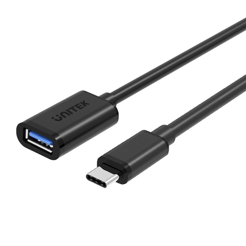 Unitek And -C476BK USB Cable 0,2M 2.0/3.2 Gen 1 (3.1 Gen 1) USB C USB a Black