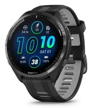 Garmin Forerunner 965 3,56CM (1.4) Amoled 47MM Digital 454 X 454 Pixels Screen Touchscreen Black Wi-Fi GPS (sa
