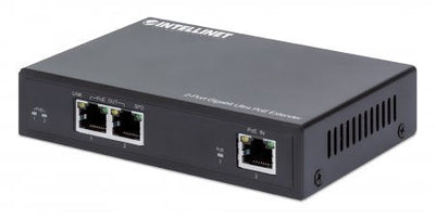 Intellinet 2-PORT Gigabit Ultra PoE-extender 60W Um 100M — image 1