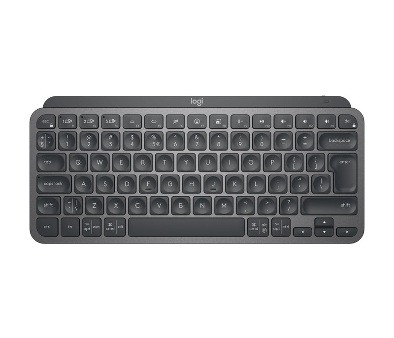 Logitech Mx Llaves Mini For Business Teclado Retroiluminación Inalámbrico Bluetooth Le QWERTY English Internaciona