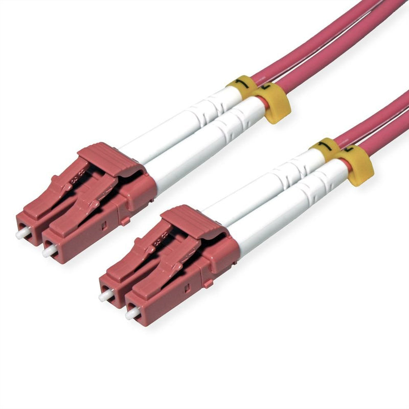 Roline Lwl-cable 50 125M OM4, Lc Lc, Stahlarmiert, Lsoh, Violett, 1M