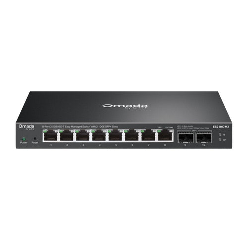 Switch Omada ES210X-M2 8-PORT Easy Managed Switch With 2 10GE Sfp + Slots — image 1
