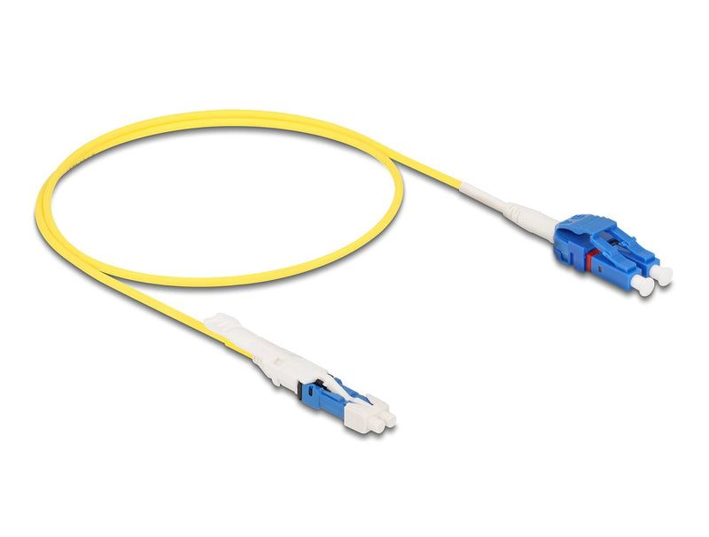 Delock 88291 Cable Fibre Optic Cs Male a Lc Duplex Monomodo G657A2 / OS2 Uniboot 0,5M