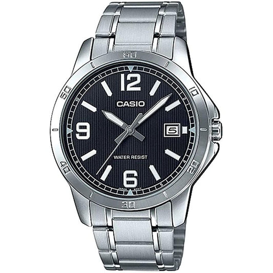 Casio Men's Watch Casio Collection Black Silver (Ø 41,5 Mm)