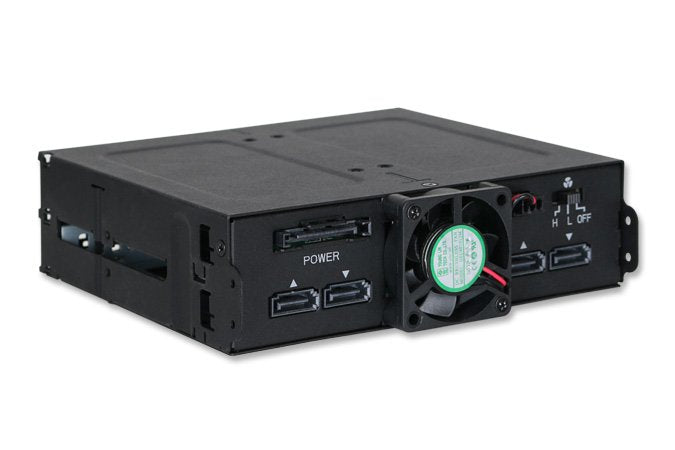 Icy Dock MB607SP-B Panel Bahía Hard Drive 13,3CM (5.25) Case Hard Drive Black