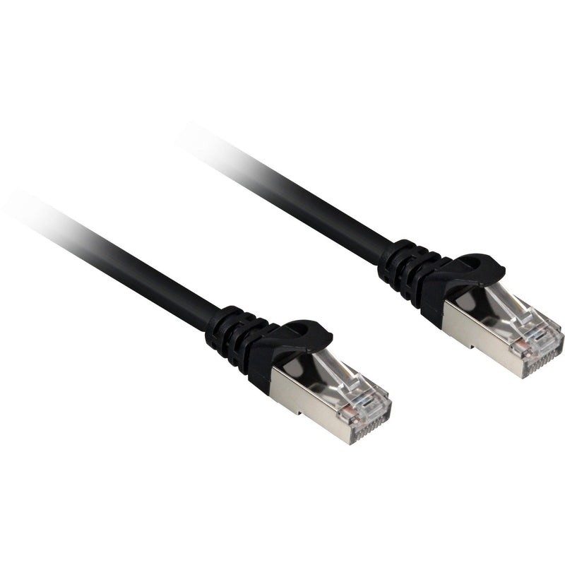 Sharkoon Network Cable RJ45 CAT.6A SFTP 1M Black 4044951018345