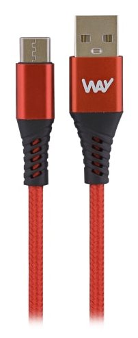 Tnb Way - Cable Charging And Sincronización USB/USB-C 2M - Red