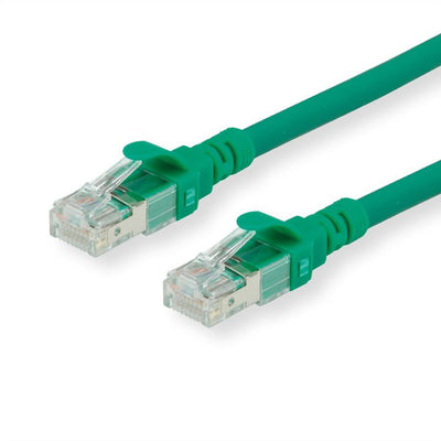 Roline Network Cable CAT.6A S FTP (pimf), Component Level, Lsoh, Grn, 0,3M — image 1