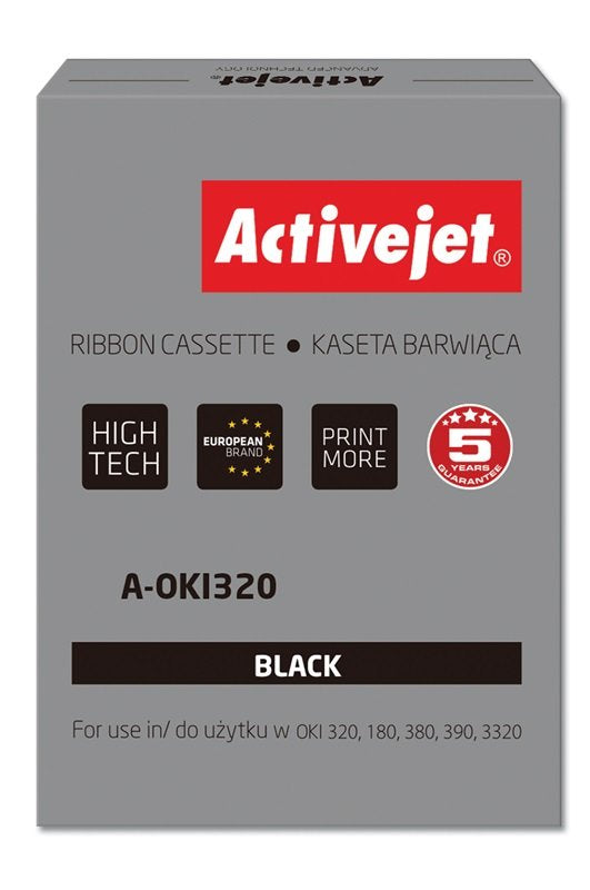 Activejet Reemplazo Cintas Printer A-OKI320 Oki 9002303