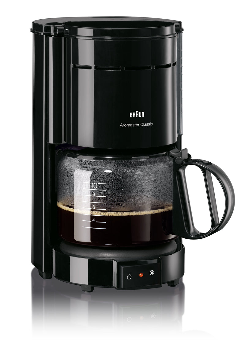 Braun Coffee Machine Filter Kf 47, Café Molido, 1000W, Black