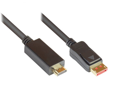 Good Connections Cable DP1.4-M.-HDMI2.0-M. Black 1M — image 1