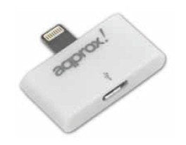 Approx Tablet Accs. Adap.lightning a Micro Usb*