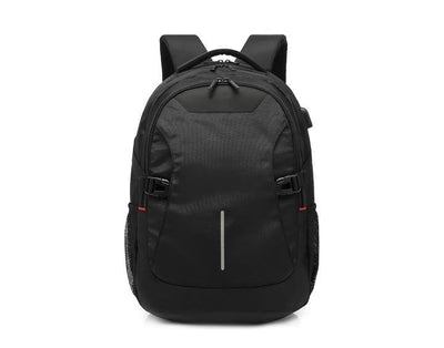 Global Laptop Backpack 15.6 Inch With USB Outlet, Made From Recycled Plastic Bottles — image 1