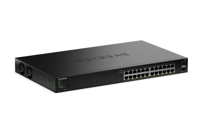 NETGEAR Switch GS324TP-200EUS 26P PoE 190W (PoE +: 24P) Managed Gigabit