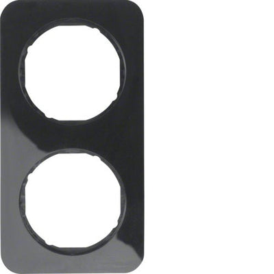 Berker 10122145 Frame R.1 Black Glossy — image 1