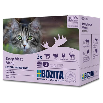 Bozita Comida Húmeda Gatos Tasty Meat Menu 12 X 85G — image 1