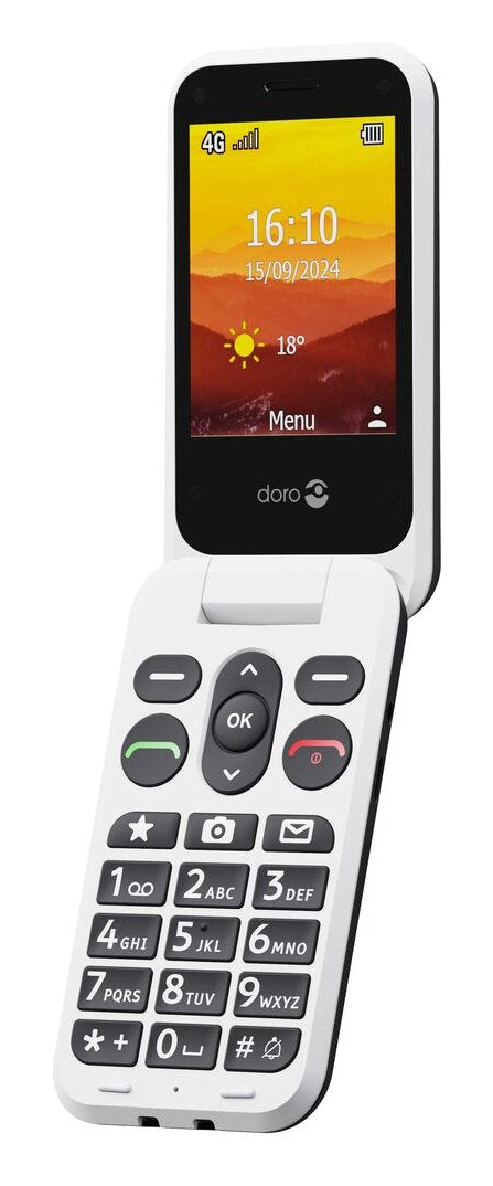 Doro Mobile Phone Leva L20 7,11CM (2.8) 132G Black White