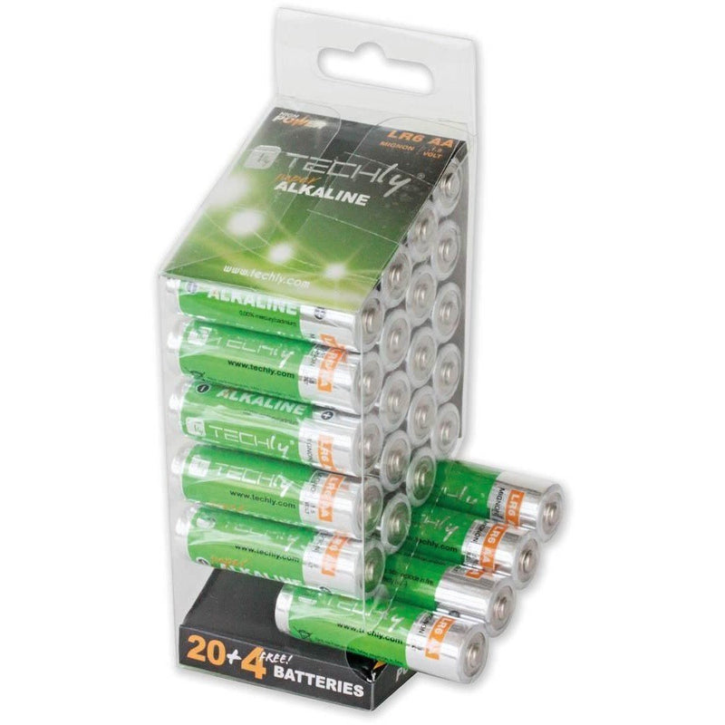Techly LR06 Aa 1.5V Battery Body Only Uso Alcalino