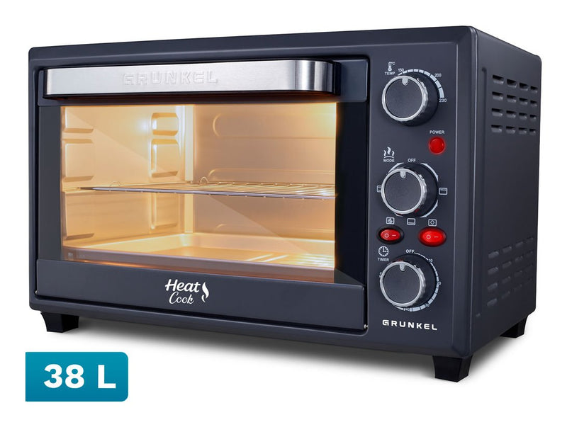 Grunkel Horno Desktop HR-38PRO 2000W Capacity 38L Black
