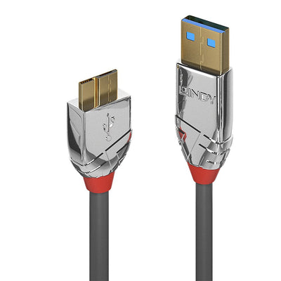 Lindy USB 3.0 Cable Typ a/Micro-b Cromo Line M/M 2M — image 1