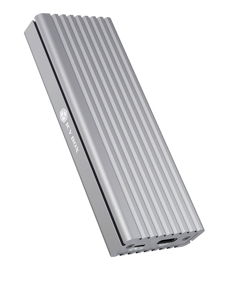 Raidsonic IB-1817MA-C31 Box External Hard Drive M.2 External Enclosure Unit Estado Sólido (SSD) Silver