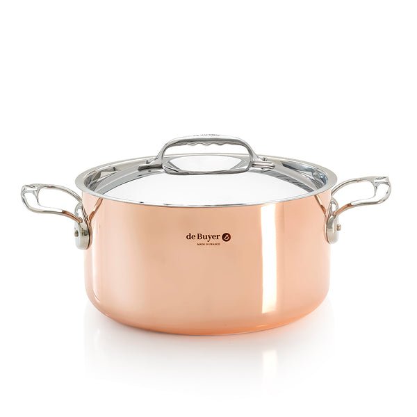 Buyer Prima Matera Pot Copper/Steel 28CM Induccion