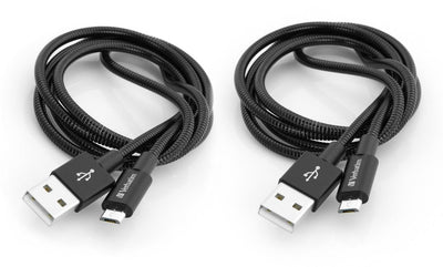 Verbatim Micro-usb Sync- And Cable Charging 100CM Black (2ER Pack) — image 1