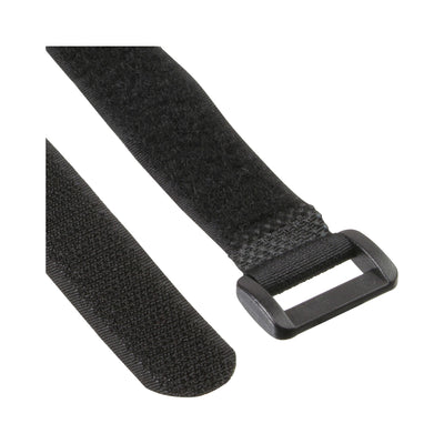 Inline Cable Strips Hook And Bucle 20X200MM 10 Units Black — image 1