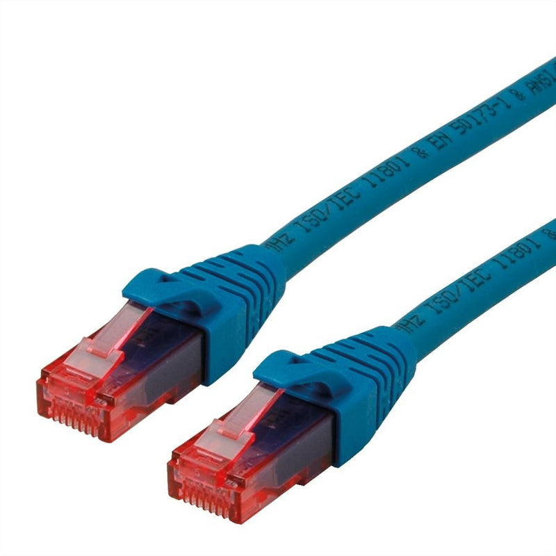 Roline Network Cable CAT.6 UTP, Component Level, Lsoh, Azul 0,5M