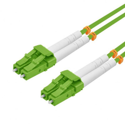 Helos Lwl Cable Fibre Lc/Lc Duplex 50/125M OM5 Green 10,0M — image 1
