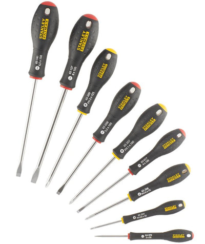 Stanley Set Of Screwdrivers Fatmax, 10 Pieces Black FMHT65439-0 — image 1
