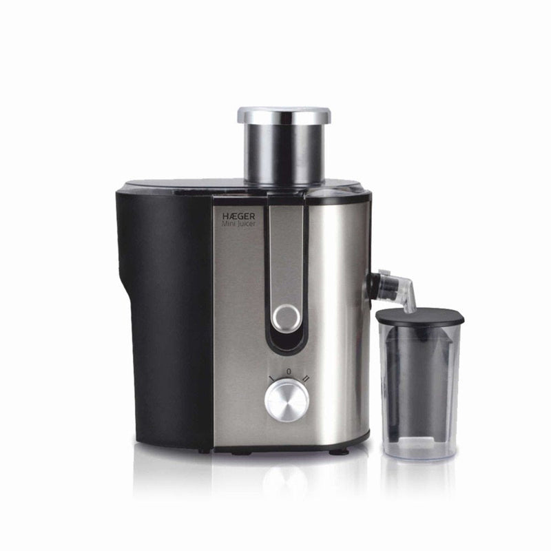Haeger JE-600.002B Juicer Blender Centrífuga Black Steel Satinado 600W