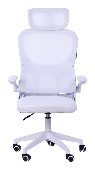 Mars Gaming Chair Ergonomica Mgcergoprowh Mesh Transpirable Stand Lumbar White — image 1