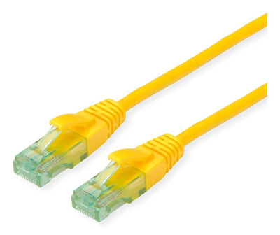 Roline Rm Network Cable CAT.6A UTP, Yellow 0,5M — image 1