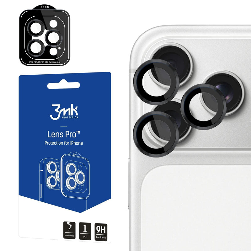 3MK Lens Protection Pro Black For Apple Iphone 17 Pro Iphone 17 Pro Max.