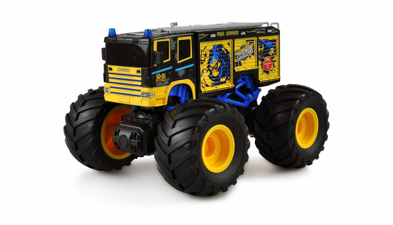 Amewi Rc Auto Feuerwehr Truck Li-ion Battery 500MAH Blue 6 +