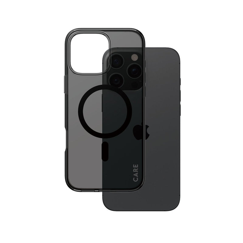 Panzerglass Care™ By ® Urban Combat Case Smokey W. Black Magsafe Iphone 16 Pro Max. Case For Apple - Iphone 16