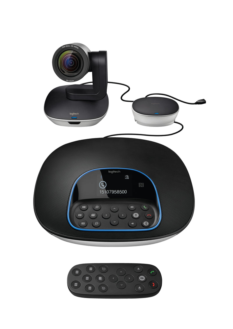 Logitech Kit Sistema Videoconferencias Con Camera Ptz Pro Fullhd 30FPS Zoom X10