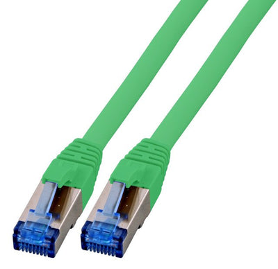 Efb RJ45 Network Cable S FTP CAT.6A CAT.7 Tpe Superflex 15.00M Green — image 1